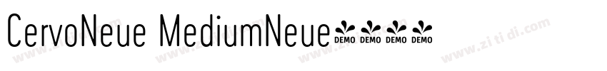 CervoNeue MediumNeue字体转换